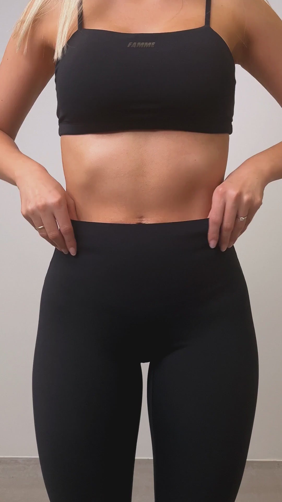 Pocket Compression Leggings - for dame - Famme -