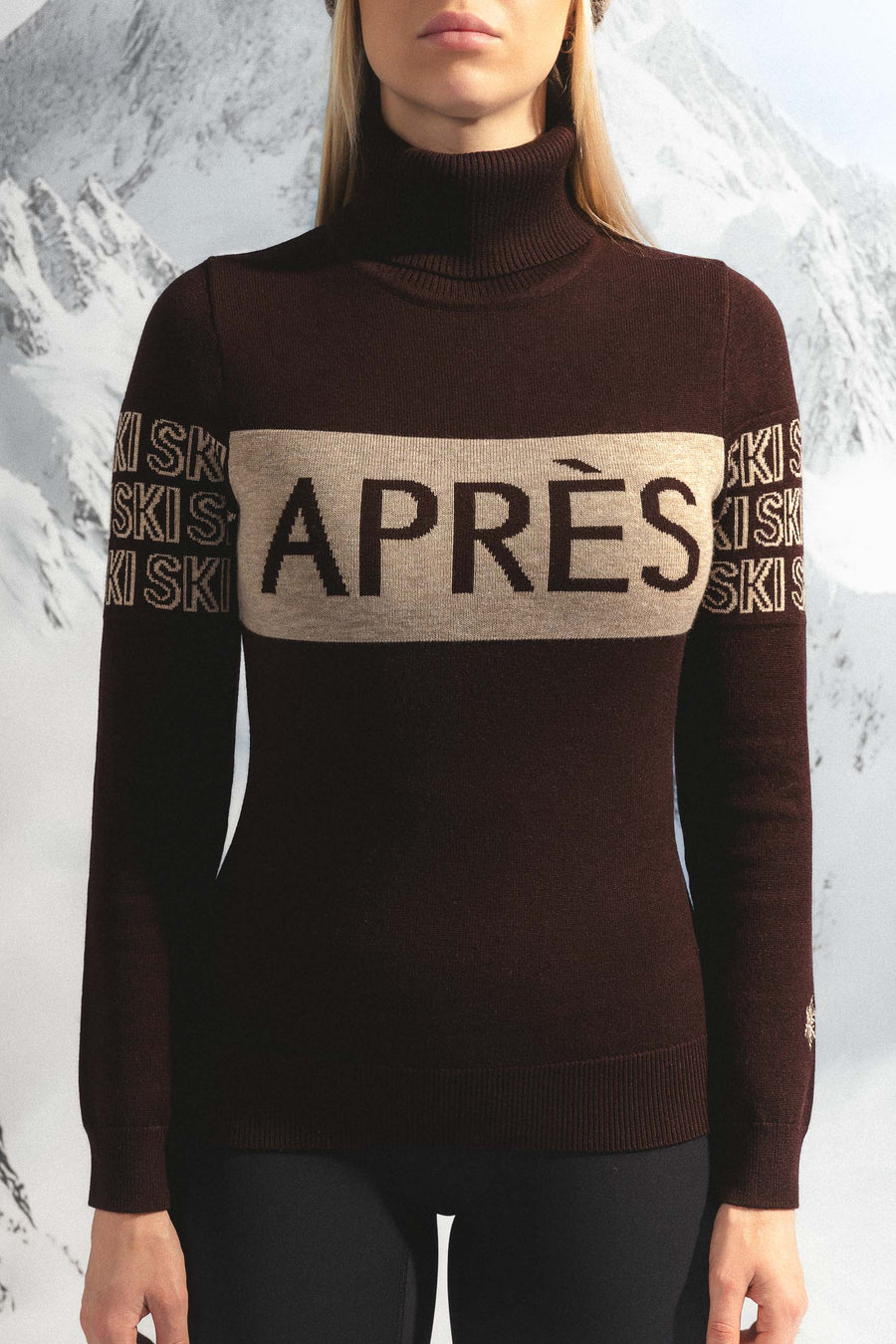 APRÈS-SKI Sweater · Marron/Beige
