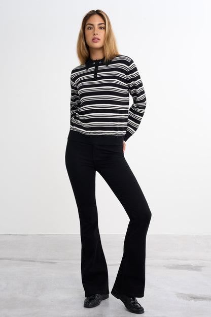 Pull en piqué tricoté