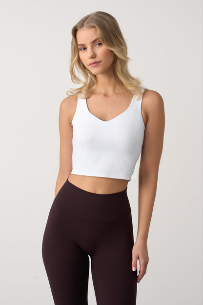 Softy Crop Top - for dame - Famme - Sports Bra