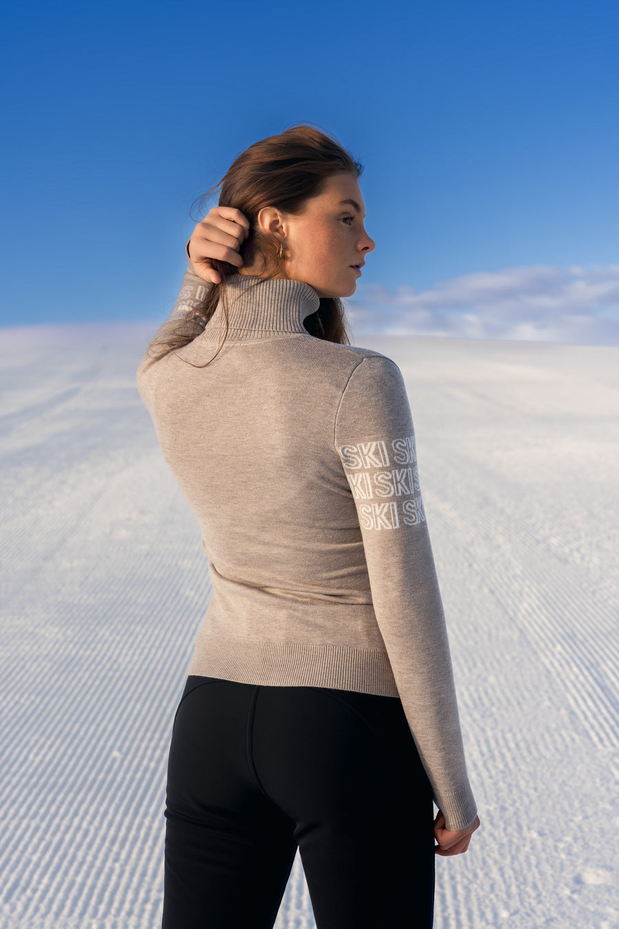 APRÈS-SKI Sweater · Beige/White