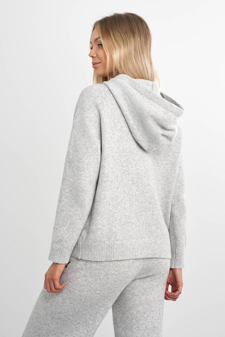 Legacy Knit Hoodie · Gris