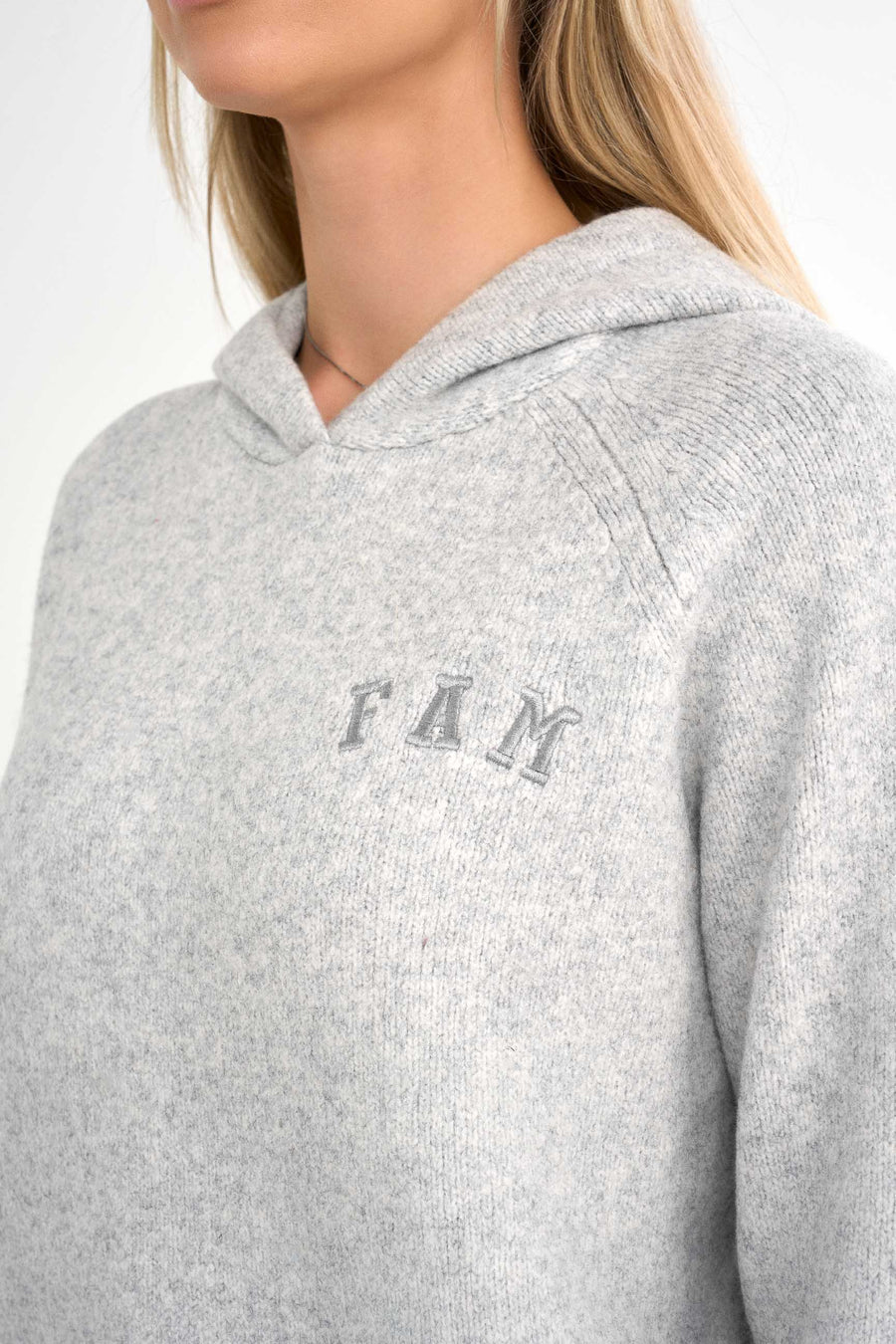 Legacy Knit Hoodie · Gris