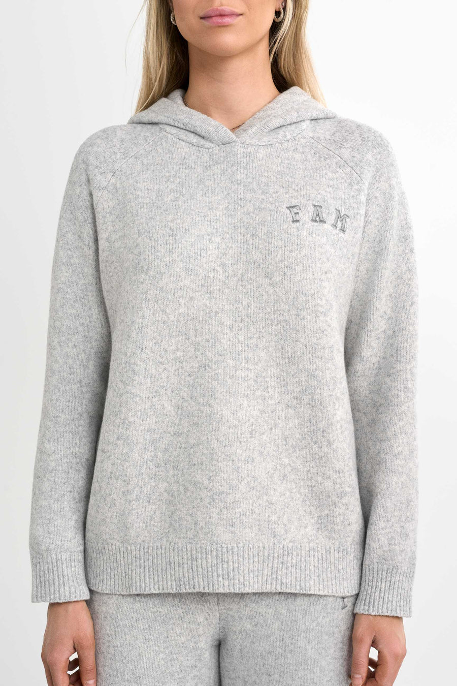 Legacy Knit Hoodie · Gris