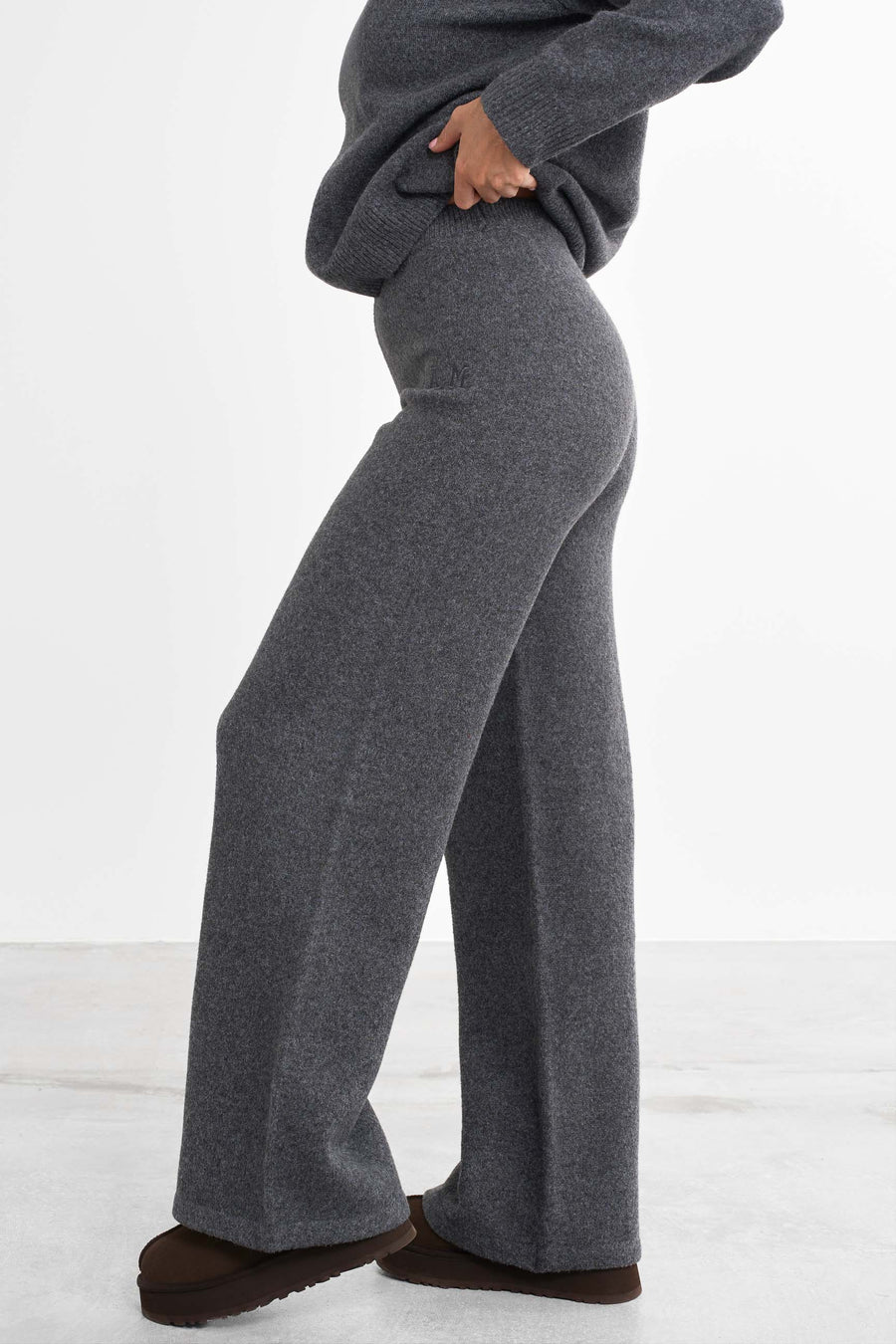 Legacy Knit Pants · Gris foncé
