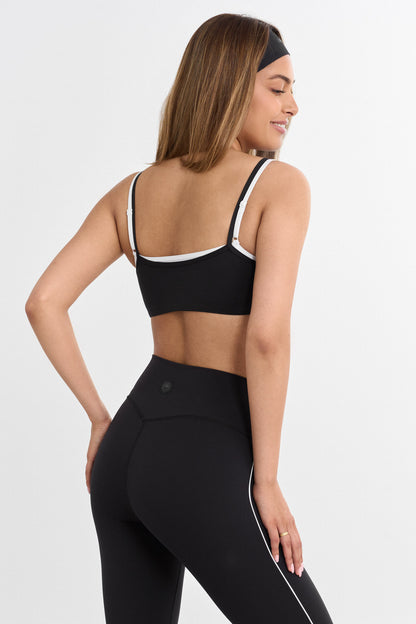 Soutien-gorge de sport Softy Contrast