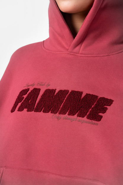 Red Loyalty Club Hoodie - for dame - Famme - Hoodie