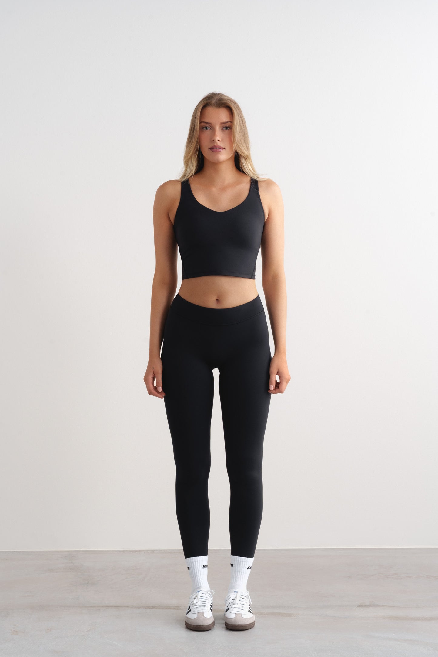 Mid Waist Softy Leggings - for dame - Famme - Leggings