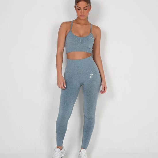 Black Peachy Scrunch Leggings - for dame - Famme - Leggings